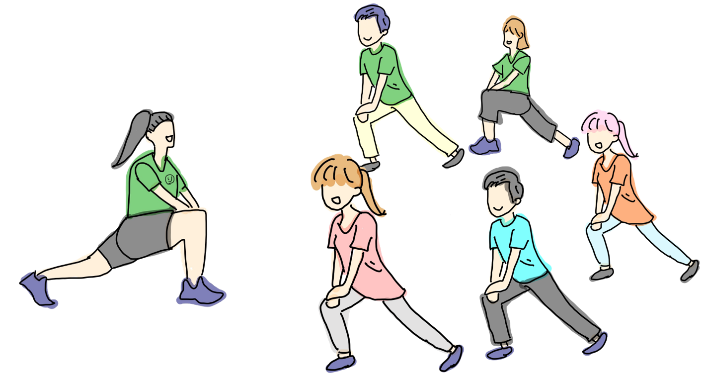 福利厚生、フィジカル指導